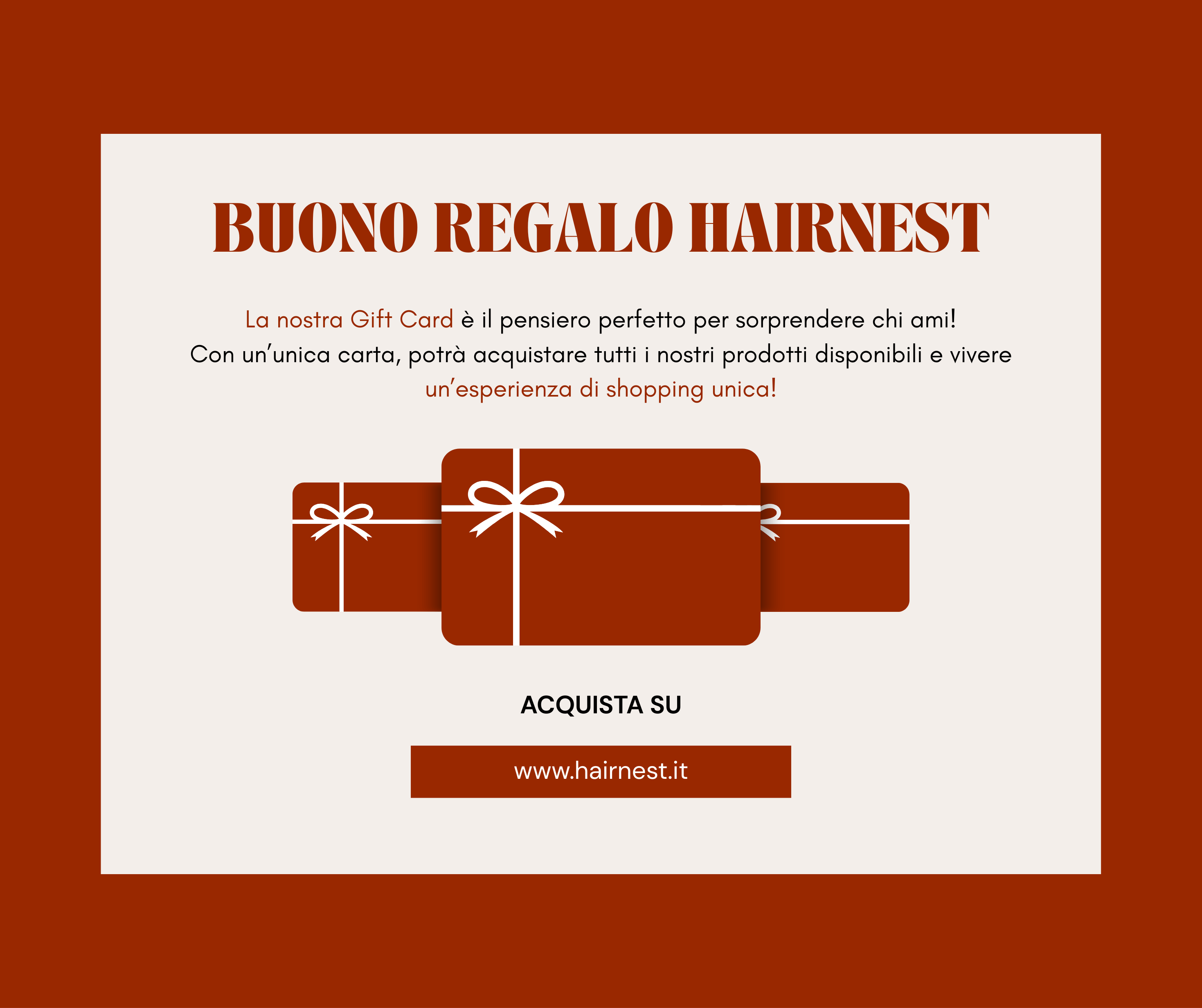 Buono Regalo Hairnest